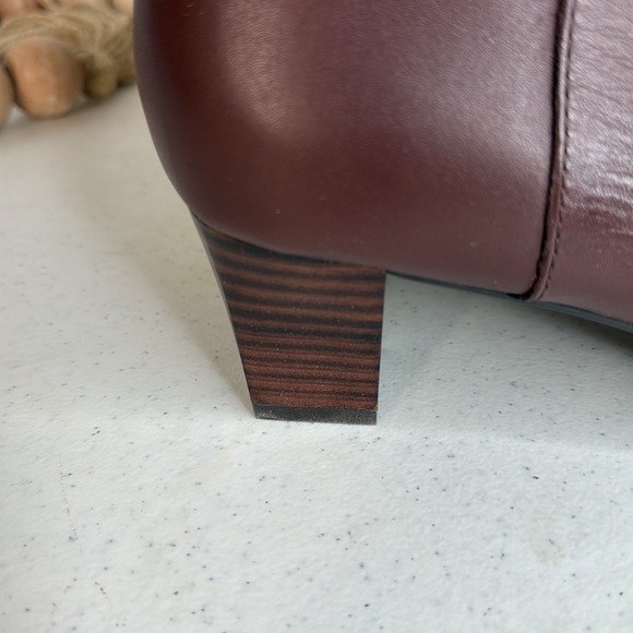 Lauren Ralph Lauren Willa Brown Leather Boot Sz 10 - Picture 8 of 11